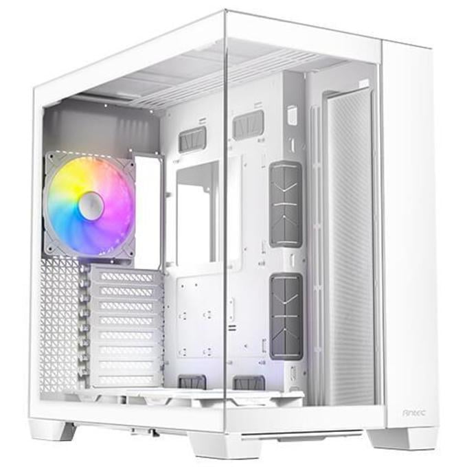 Gabinete Gamer Antec C8 ARGB (E-ATX, Vidrio Templado, USB-C, Blanco)