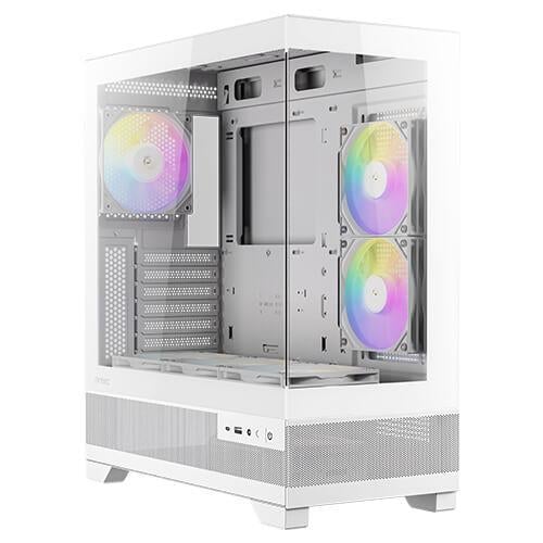 Gabinete Gamer Antec CX700 ARGB (ATX, Vidrio Templado, 6 Ventiladores, Blanco)