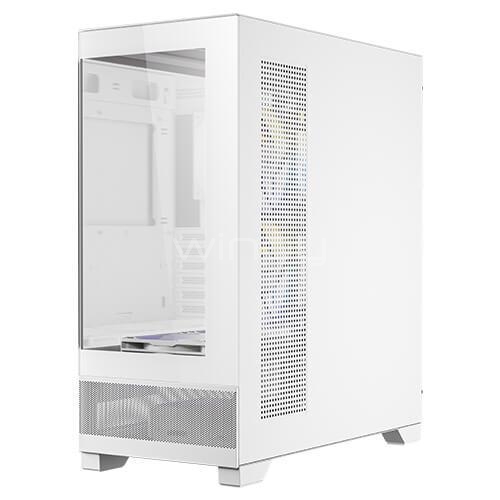 Gabinete Gamer Antec CX700 ARGB (ATX, Vidrio Templado, 6 Ventiladores, Blanco)