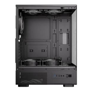 Gabinete Gamer Antec VCX300 ARGB (ATX, Vidrio Templado, 5 Ventiladores, Negro)