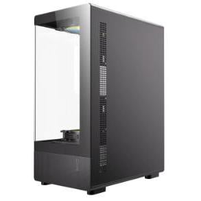 Gabinete Gamer Antec VCX300 ARGB (ATX, Vidrio Templado, 5 Ventiladores, Negro)
