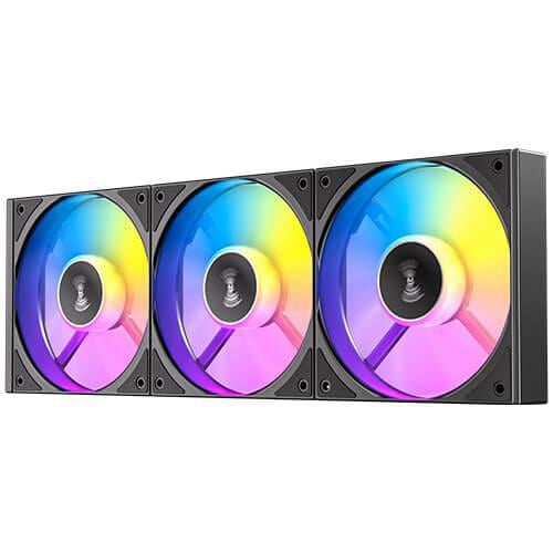 Kit de Ventiladores Antec Connect 120 ARGB (3 unidades, 120mm, PWM, 1500rpm)