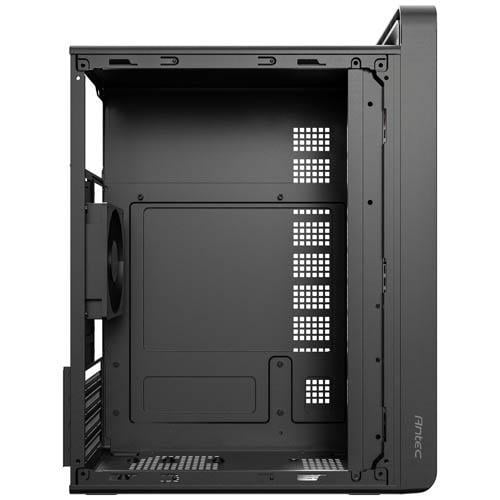 Gabinete Antec ST6M ARGB (Micro-ATX, Malla Frontal, 4 Ventiladores, Negro)