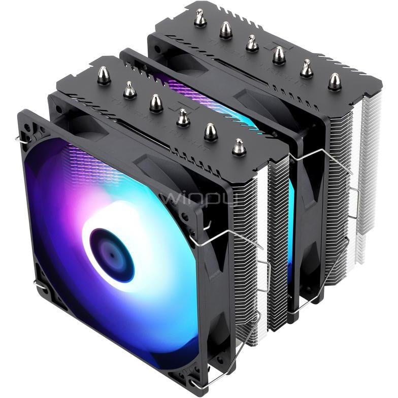 Disipador Thermalright Peerless Assassin 120 SE ARGB (LGA1851/AM5, Negro)