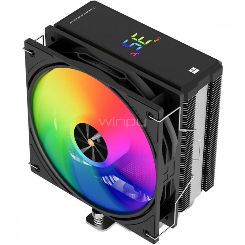 Disipador Thermalright Assassin X 120 R Digital ARGB (LGA1851/AM5, Negro)