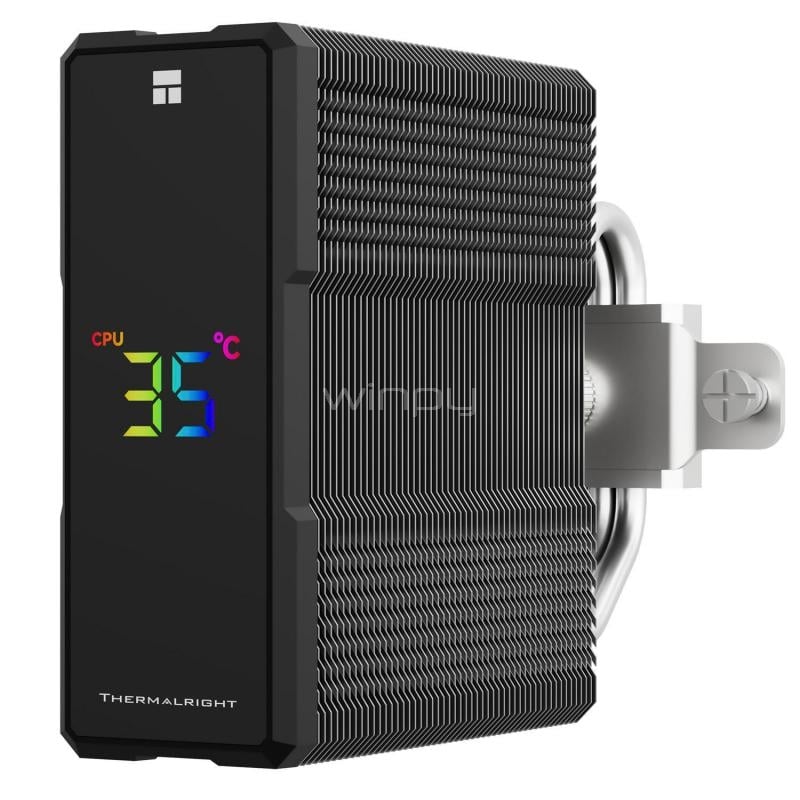 Disipador Thermalright Assassin X 120 R Digital ARGB (LGA1851/AM5, Negro)
