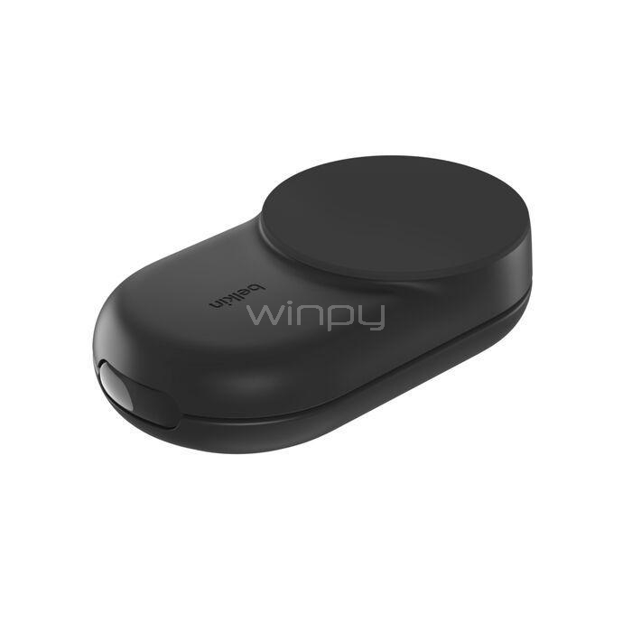 Base de Carga Inalámbrica Belkin UltraCharge Qi2 de 25W (3 en 1, Plegable, Negro)