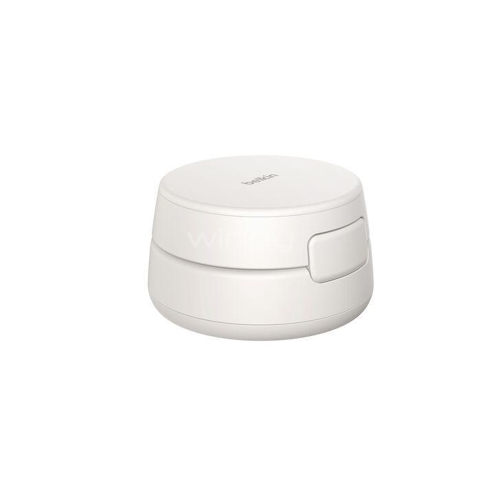 Base de Carga Inalámbrica Belkin UltraCharge Qi2 de 25W (2 en 1, Plegable, Blanco)