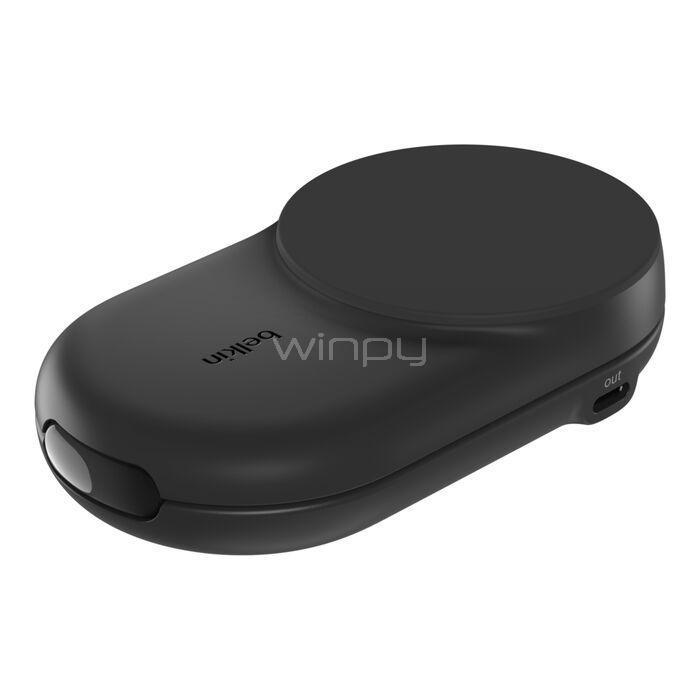 Base de Carga Inalámbrica Belkin BoostCharge Qi2 de 25W (3 en 1, Plegable, Negro)