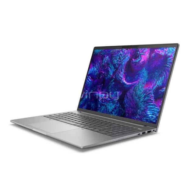 Notebook HP ZBook 8 G1i de 16” (Ultra 7 255H, RTX 500 Ada, 32GB RAM, 2TB SSD, Win11 Pro)