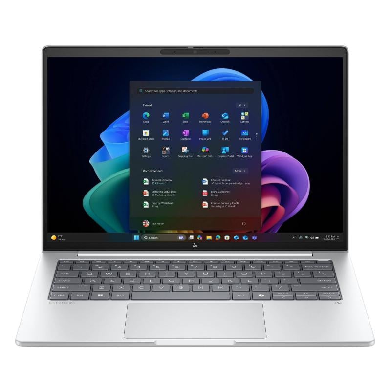 Notebook HP EliteBook 8 G1i de 14” (Ultra 7 256V, 16GB RAM, 512GB SSD, Win11 Pro)