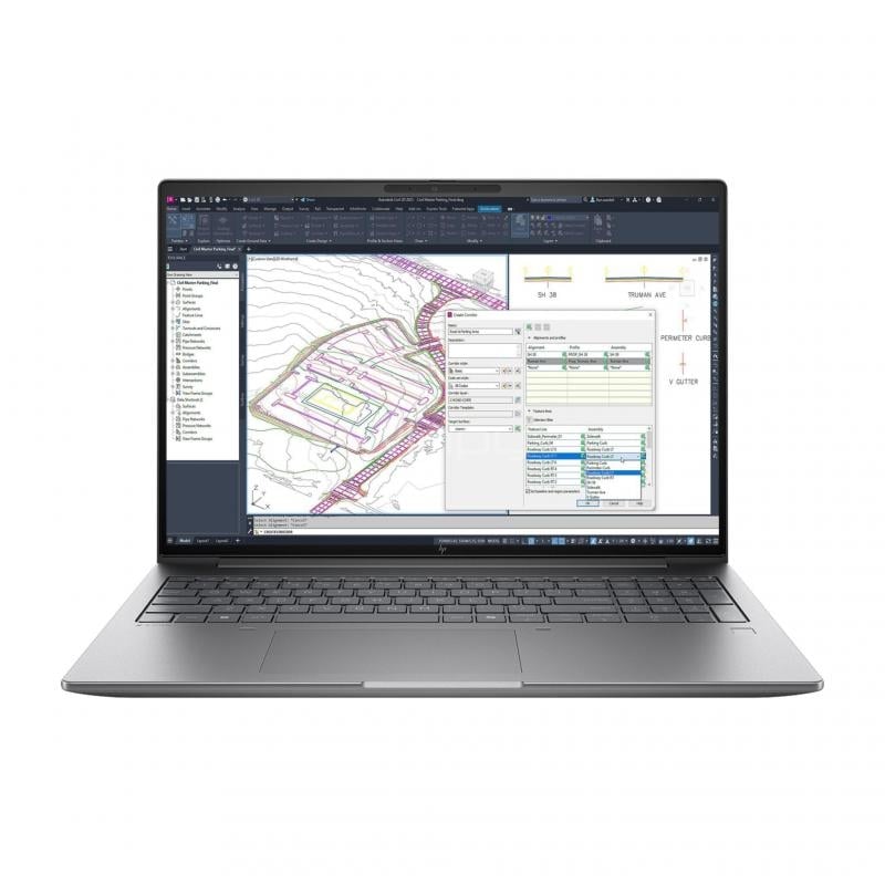 Mobile Workstation HP ZBook X G1i de 16” (Ultra 9 285H, RTX Pro 1000, 32GB RAM, 2TB SSD, Win11 Pro)