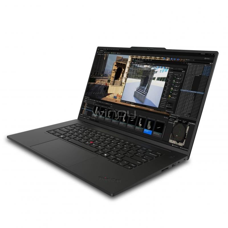Mobile Workstation Lenovo ThinkPad P1 G7 de 16” (Ultra 7 155H, RTX 2000, 32GB RAM, 1TB SSD, Win11 Pro)