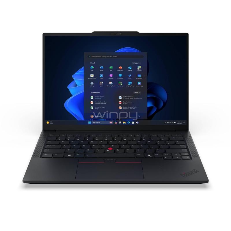 Notebook Lenovo ThinkPad E14 G7 de 14” (Ultra 5 226V, 16GB RAM, 512GB SSD, Win11 Pro)