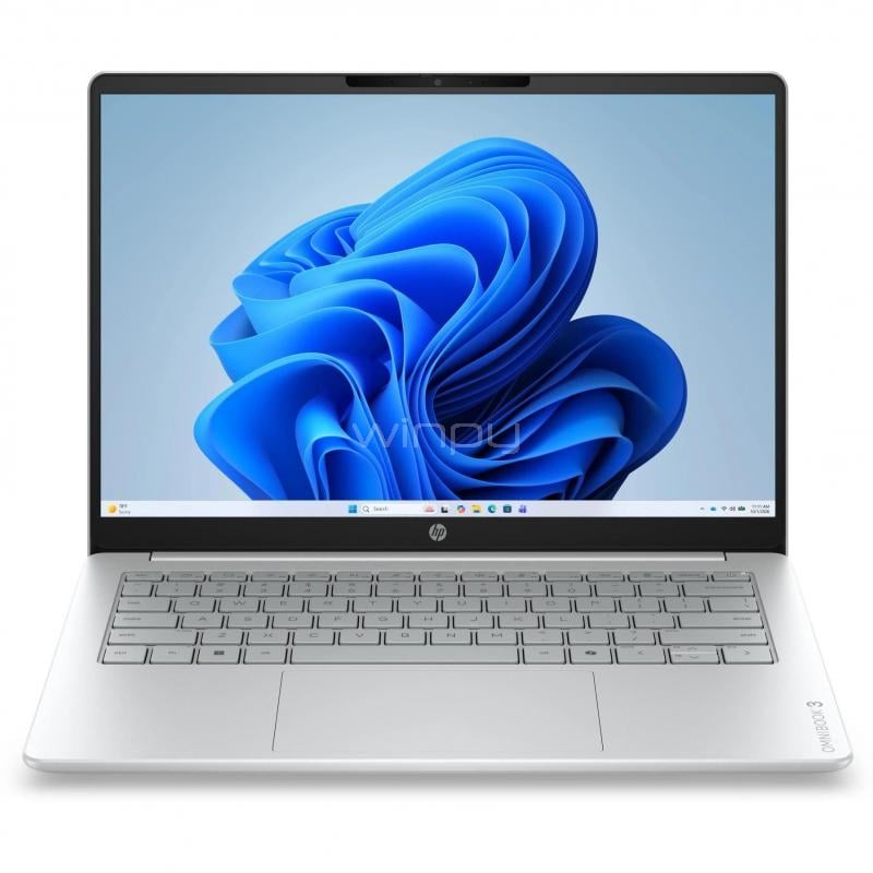Notebook HP OmniBook 3 14-hu0050la de 14” (Core 5 120U, 8GB RAM, 512GB SSD, Win11)