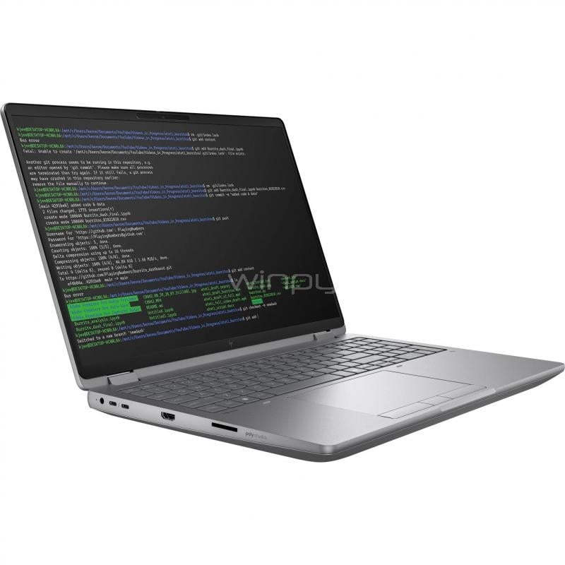 Mobile Workstation HP ZBook Fury G1i de 16” (Ultra 9 285HX, RTX PRO 4000, 64GB RAM, 2TB SSD, Win11 Pro)