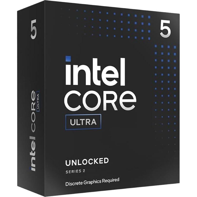 Procesador Intel Core Ultra 5 250KF Plus (LGA1851, 4.2/5.3 GHz, 18 cores, Sin Video)
