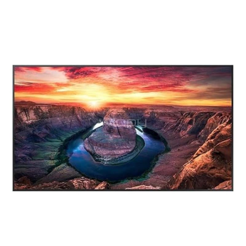 Pantalla Profesional Samsung QM75C de 75” (VA, 4K UHD, 60Hz, DP+HDMI+USB, Wi-Fi/Bluetooth, VESA)