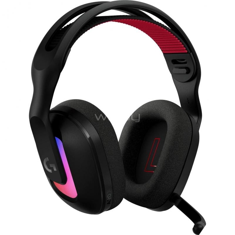 Audífonos Gamer Logitech Astro A20 X (Bluetooth/Dongle USB, Negro)