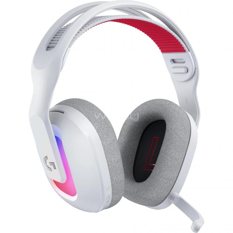 Audífonos Gamer Logitech Astro A20 X (Bluetooth/Dongle USB, Blanco)