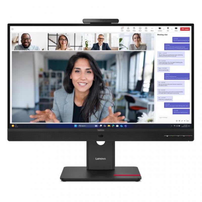 Monitor Lenovo ThinkVision T27QD-4v de 27” (IPS, QHD, 120Hz, 4ms, DP+HDMI+USB, VESA)