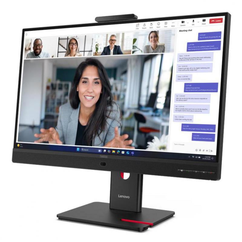 Monitor Lenovo ThinkVision T27QD-4v de 27” (IPS, QHD, 120Hz, 4ms, DP+HDMI+USB, VESA)