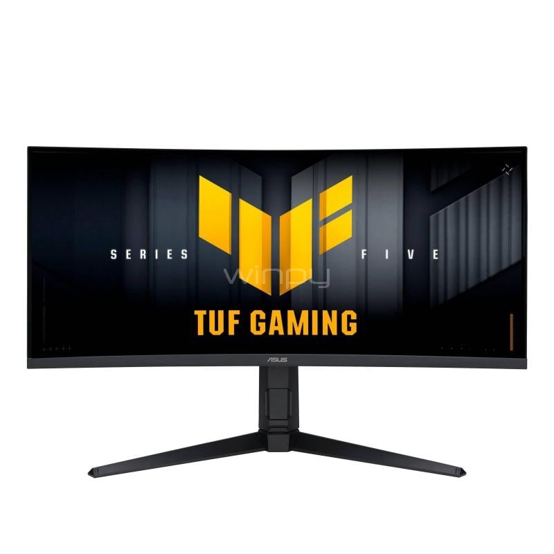 Monitor Gamer Curvo ASUS TUF VG34WQML5A de 34” (VA, WQHD, 250Hz, 0.5ms, DP+HDMI, FreeSync)