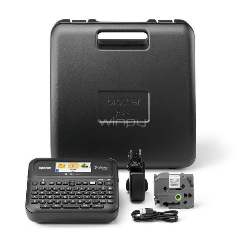 Impresora de Etiquetas Brother PTD610BTVP (24mm, 360dpi, USB)