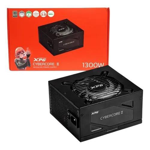 Fuente de Poder XPG Cybercore II de 1300W (ATX 3.1, 80+ Platinum, Full Modular)