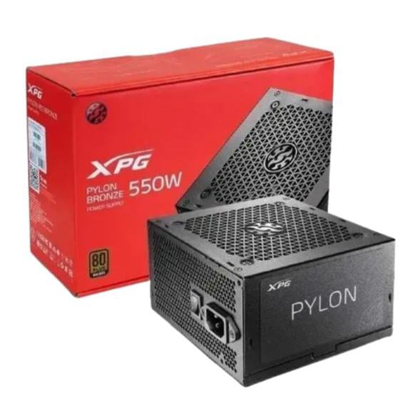 Fuente de Poder XPG PYLON II de 550W (ATX, 80+ Bronze)