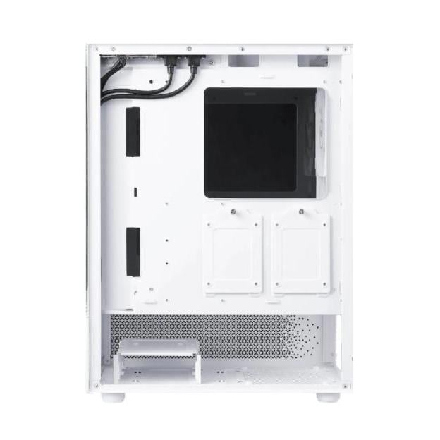 Gabinete Gamer XPG Invader X Mini (Micro ATX, Vidrio Templado, 5 Ventiladores ARGB, Blanco)