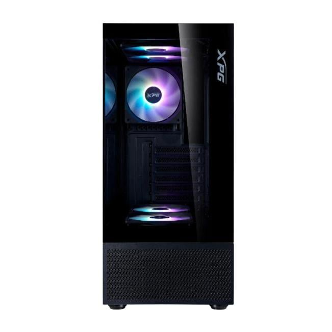 Gabinete Gamer XPG Invader X Mini (Mini ATX, Vidrio Templado, 5 Ventiladores ARGB, Negro)