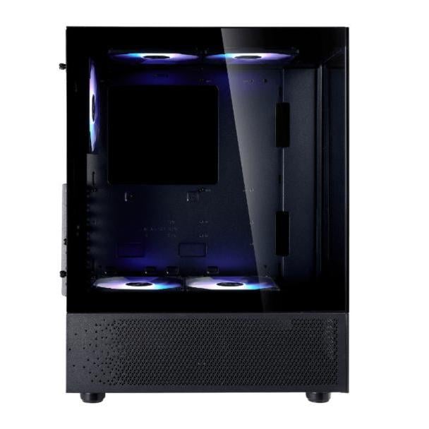 Gabinete Gamer XPG Invader X Mini (Mini ATX, Vidrio Templado, 5 Ventiladores ARGB, Negro)