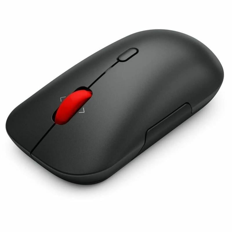 Mouse Inalámbrico Lenovo Multi-Mode Pro 6000 (Bluetooth/Dongle USB, 4000dpi, Negro)