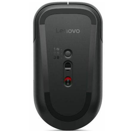 Mouse Inalámbrico Lenovo Multi-Mode Pro 6000 (Bluetooth/Dongle USB, 4000dpi, Negro)