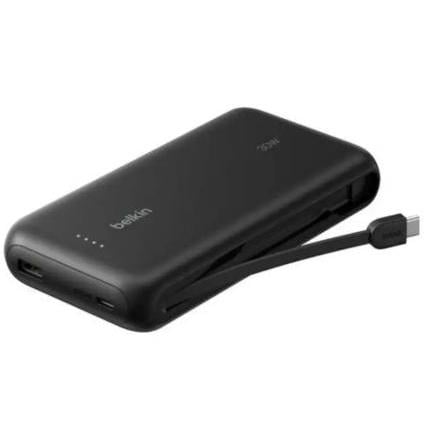 Batería Portátil Belkin de 20.000mAh (30W, USB-C, Negra)