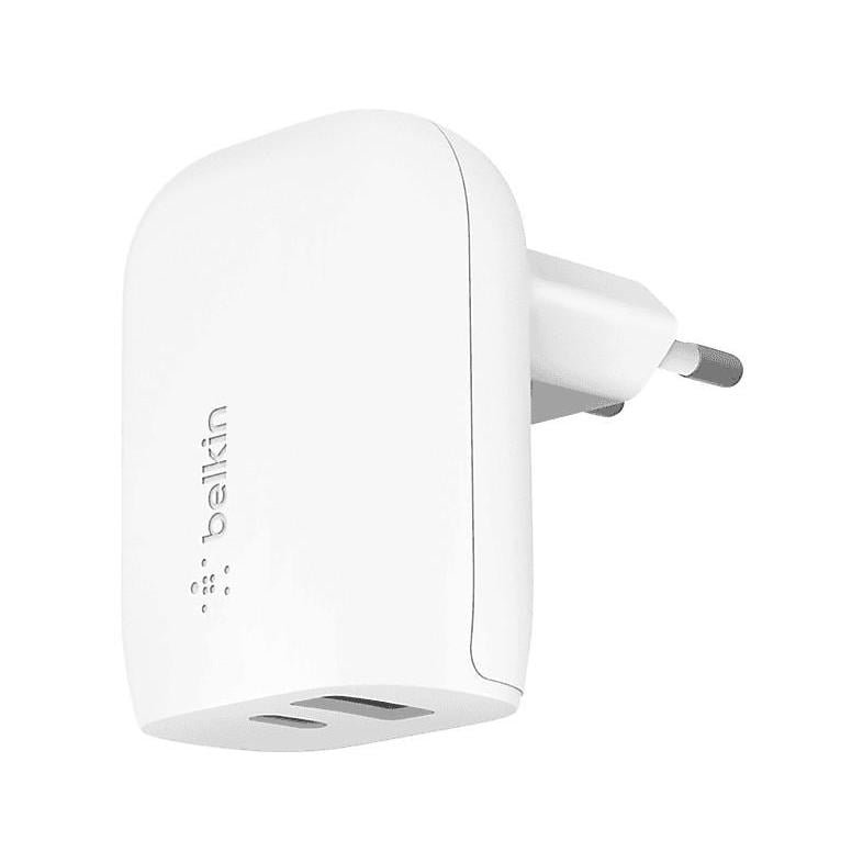 Cargador Belkin de 37W (USB-C PD 3.0, PPS, Blanco)