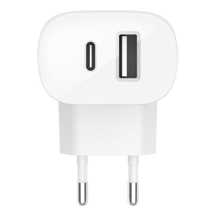 Cargador Belkin de 37W (USB-C PD 3.0, PPS, Blanco)