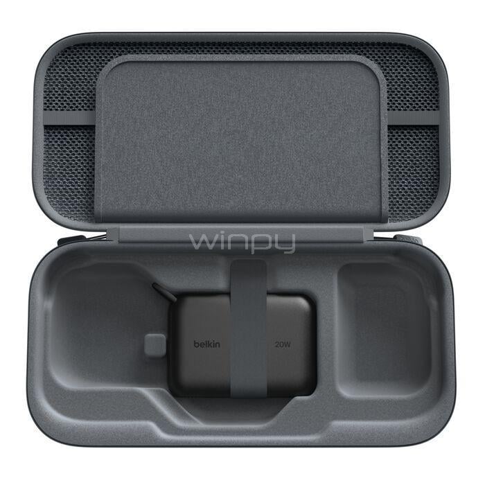Estuche de Carga Belkin para Nintendo Switch 2 (20W, Batería 10,000mAh, USB-C, Grafito)