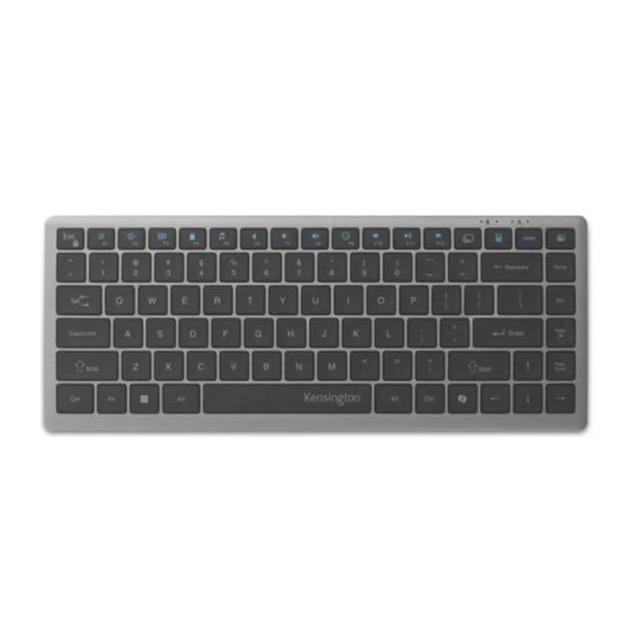 Teclado Inalámbrico Kensington KB435 EQ (Dongle USB/Bluetooth, Negro)