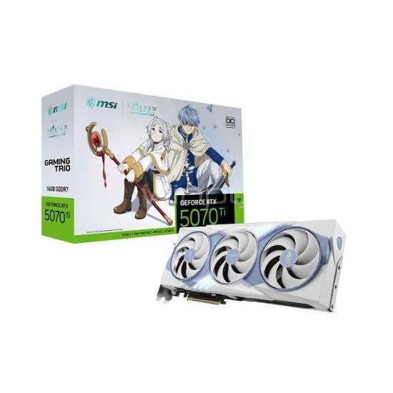 Tarjeta gráfica MSI GeForce RTX 5070 Ti FRIEREN EDITION OC de 16GB GDDR7