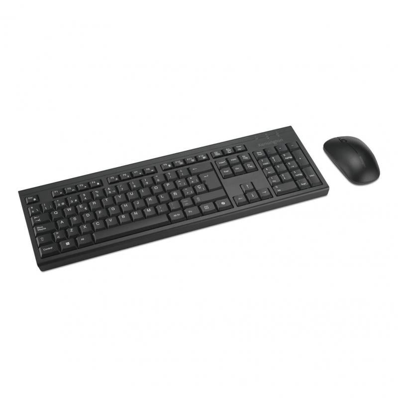 Kit Teclado + Mouse Inalámbrico Kensington KM270 EQ (Bluetooth/Dongle USB, Negro)