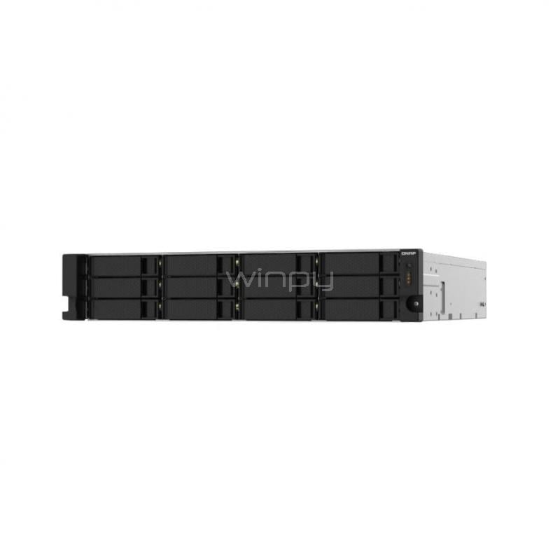 Servidor NAS QNAP TS-1232PXU-RP (12 Bahías Sata, 4GB RAM, Rack 2U)