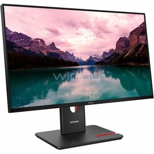 Monitor Profesional Lenovo ThinkVision T24-40 de 23.8” (IPS, Full HD, 120Hz, 4ms, DP+HDMI+USB, VESA)