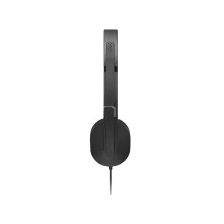 Auriculares Lenovo 5000 Wired VoIP Headset Teams (Micrófono, USB, Negro)