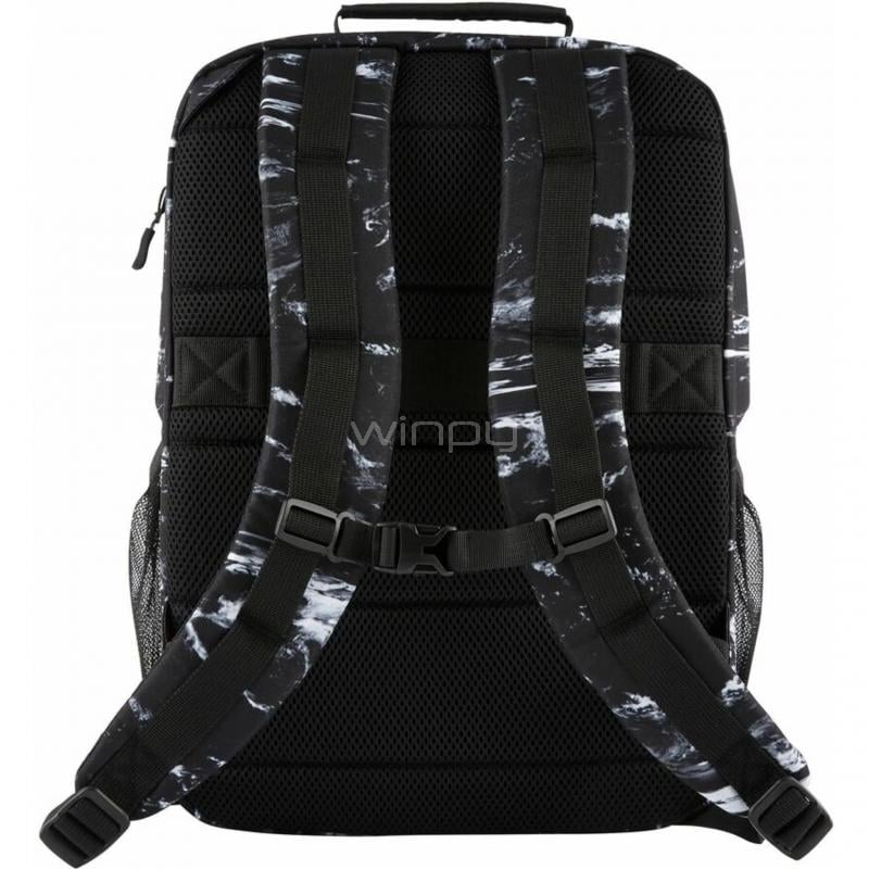 Mochila HP Campus XL Mármol Piedra para Portátil de 16” (Poliester, Resistente al Agua, Mármol Piedra)