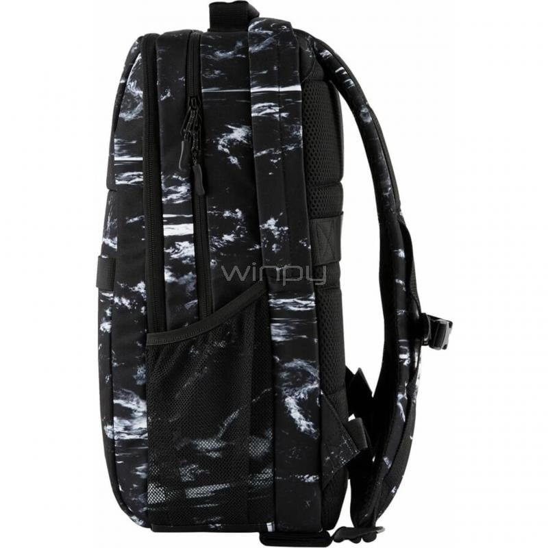 Mochila HP Campus XL Mármol Piedra para Portátil de 16” (Poliester, Resistente al Agua, Mármol Piedra)