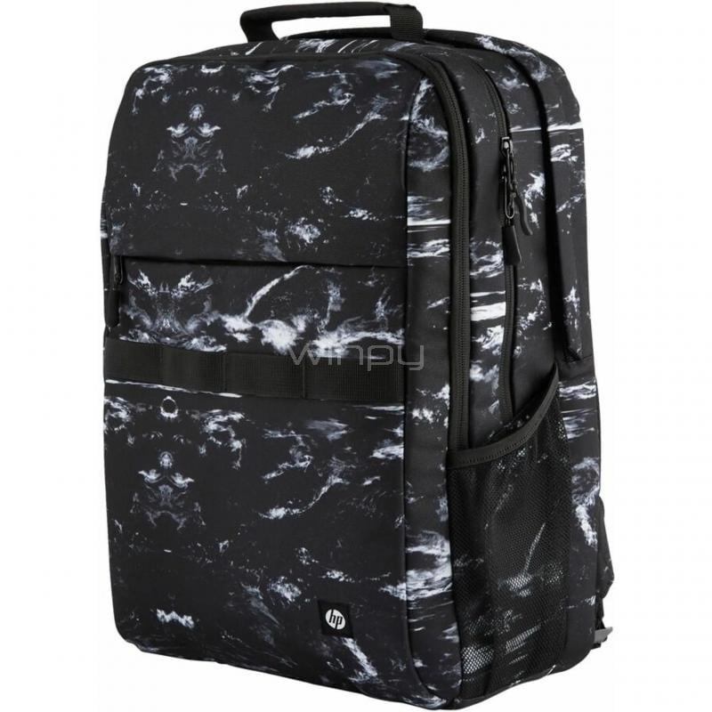 Mochila HP Campus XL Mármol Piedra para Portátil de 16” (Poliester, Resistente al Agua, Mármol Piedra)