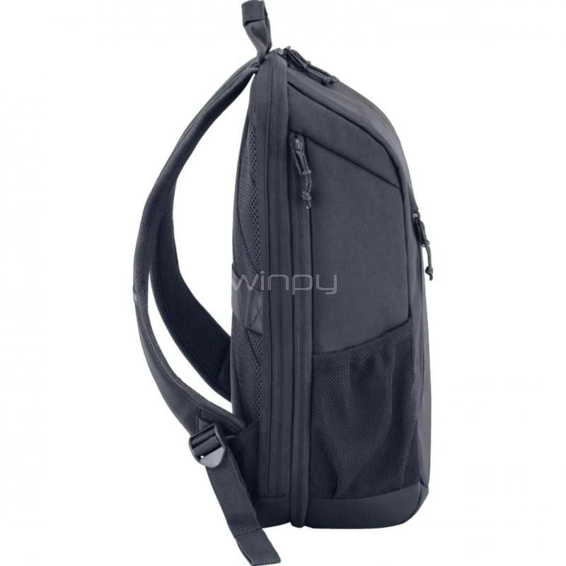 Mochila HP Travel para Portátil de 15.6” (Poliéster, Impermeable, Gris Hierro)