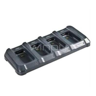 Cargador de Baterías Honeywell Cuádruple (Para Terminales CK65, CK3, EDA61K)